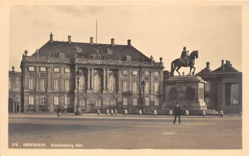 B93282 kobenhavn kopenhagen amalienburg slot dänemark