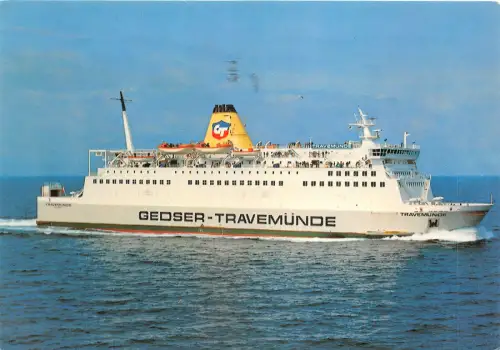 Lot136 Schiff gedser travemünde dänemark