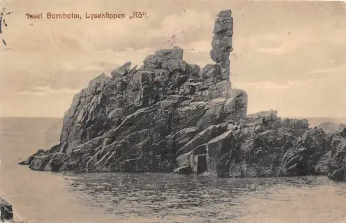 BC43064 Insel Bornholm Lyseklippen Ro denmark
