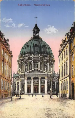BR45899 Kobenhaven marmorkirken dänemark