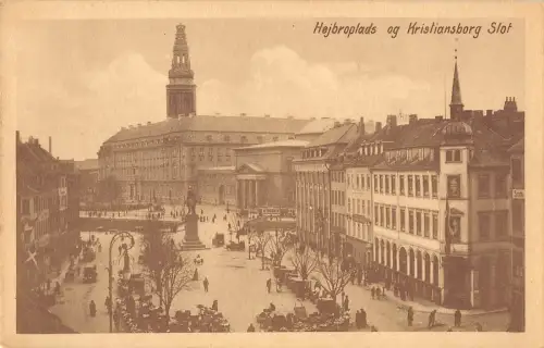 BR46592 hejbroplads og Kristiansborg slot Denmark