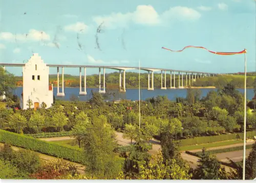 B110153 Dänemark Svendborgsundbroen Brücke Pont Panorama