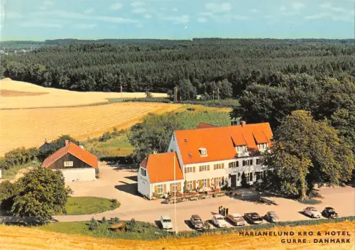 B109099 Dänemark Marianelund Kro Hotel Gurre Auto Cars Voitures