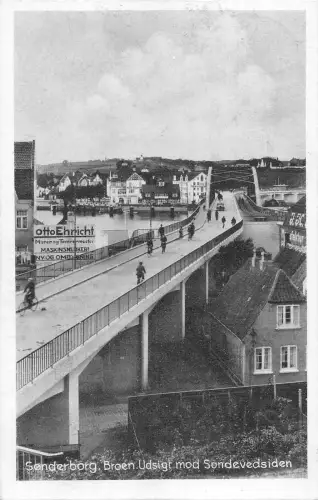 B107806 Dänemark Sonderborg Broen Udsigt Mod Sondevedsi Echtfoto UK