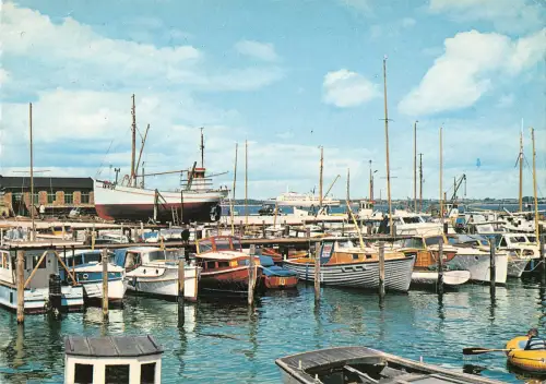 B110501 Dänemark Juelsminde Havn Hafen Boote Port Bateaux
