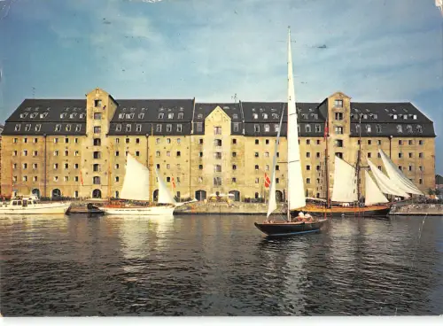 B109929 Dänemark Kopenhagen Admiral Hotel Charming Harbour Hotel Boote