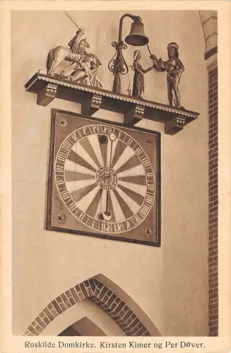 B105300 Dänemark Roskilde Domkirche Kirsten Kimer og Per Dover