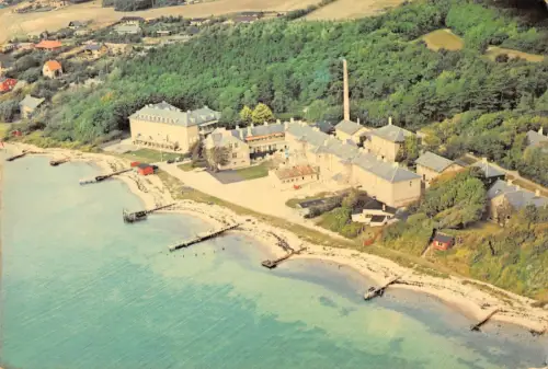 B109071 Dänemark Kysthospitalet pa Refsnaes Strand Luftansicht Plage Panorama