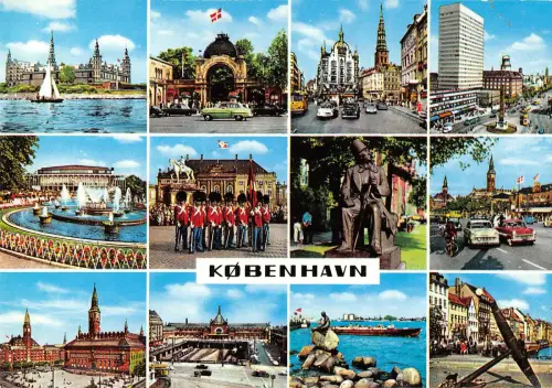 B109101 Dänemark Kopenhagen Rathaus Brunnen, Auto Cars Cars Auto