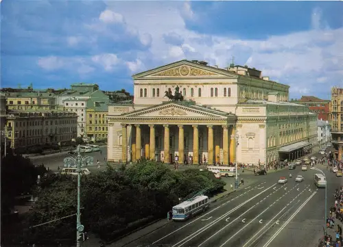 BR3860 Das Balshoi Theater Moskau Russland