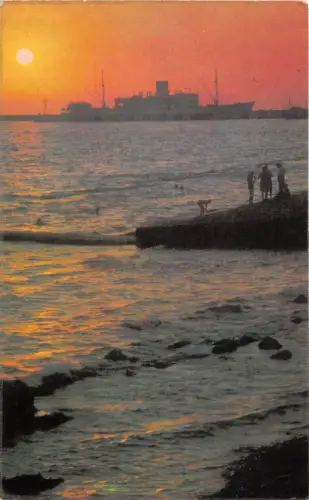 B46868 Sotschi See bei Nacht Russland