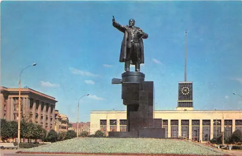 BR12904 Denkmal an W. I. Lenin Auf dem Platz in der Form des letzten Russlands