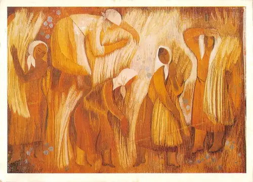 BT15601 Paint peintures russland postkarte