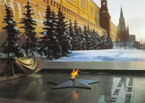 BT13210 Das ewige Feuer am Grab des unbekannten Soldaten Mosc Russland