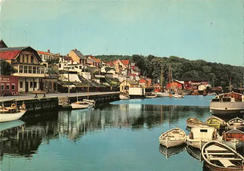 B108291 Dänemark Middelfahrt Havnen Der Hafen Hafen Boote Echtfoto UK