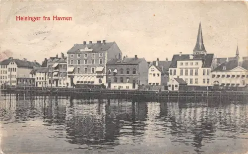 B76452 Dänemark Helsingor fra Havnen