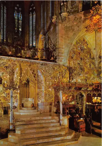 BG6320 mallorca palma la catedral detalle de su interieur spain