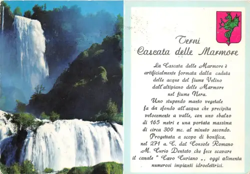 B58553 Terni Cascata delle Marmore italy