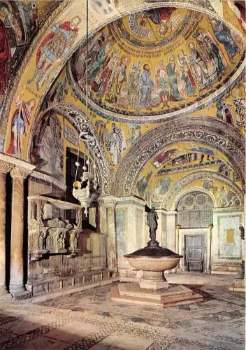 BG17748 venezia basilica di s marco battistero italy