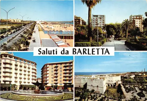 BG11445 saluti da barletta italy