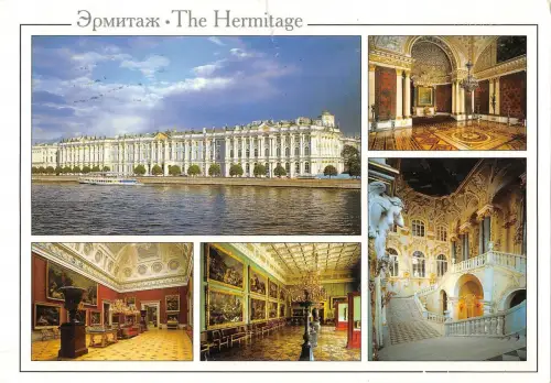 BR84786 St Petersburg die staatliche Einsiedelei Russland