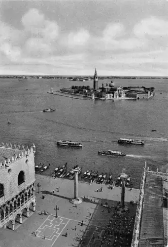 B47562 Venezia Panorama Boote Bateaux Italien