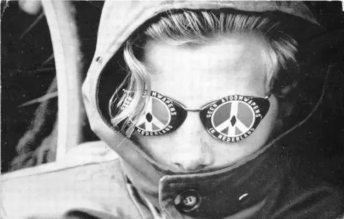 B55015 Volkel Soesterberg Amsterdam tegen opslag van atoomwapens netherlands