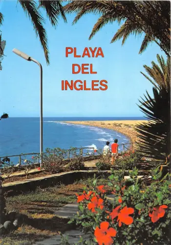 BG6145 gran canaria vista parcial playa del ingles spain