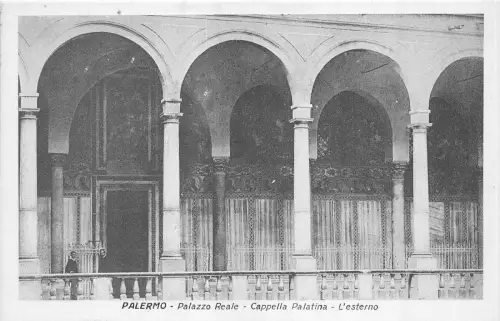 Br35259 Palermo Palazzo Reale Cappella Platina L Esterno italy