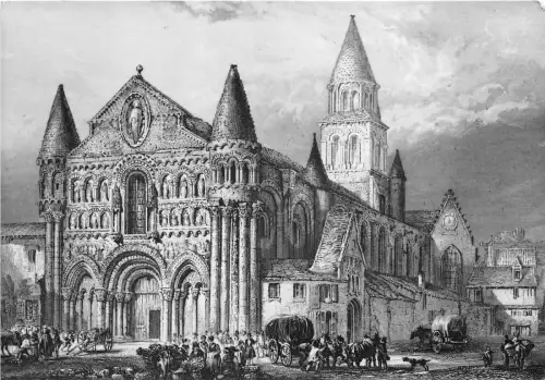 B52686 Poitiers Notre Dame la Grande france