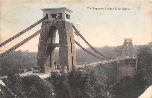BR37306 The Suspension Bridge Cliton Bristol england