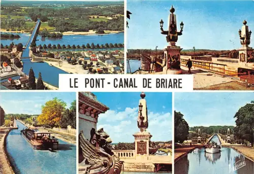 BR15838 Briare le Canal multi views france