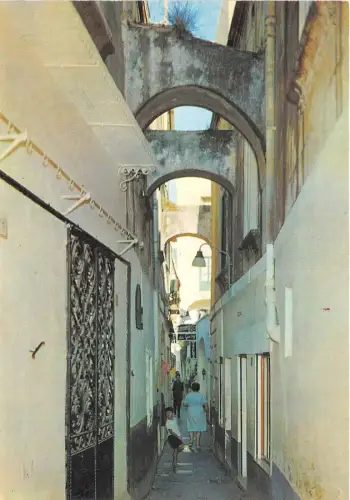 B52361 capri a typical Street italy