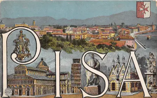 Br35426 Pisa Panorama Italien