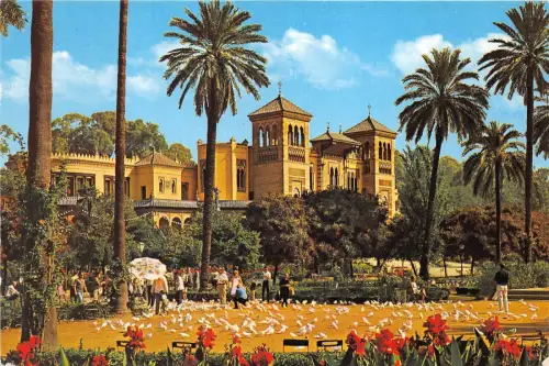 BF22500 sevilla plaza de america palacio midejar spain