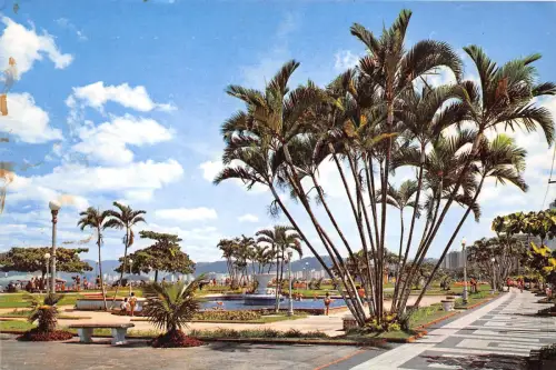 B73210 Santos vista parcial de embare Brasilien