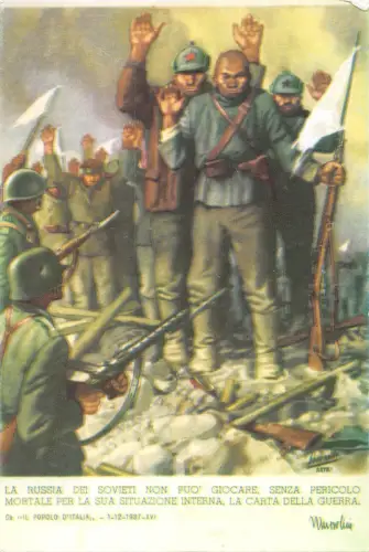 BT0716 Documenti Storici La russia dei sovieti nin puo giocare senza peric Italien