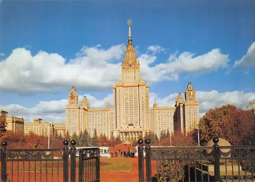 BT13202 Moskauer Lomonossow Staatliche Universität auf Lenin Hügeln Russland
