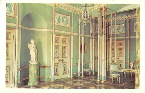 BR85310 Stadt Puschkin Großes Schloss Bett Kammer Russland