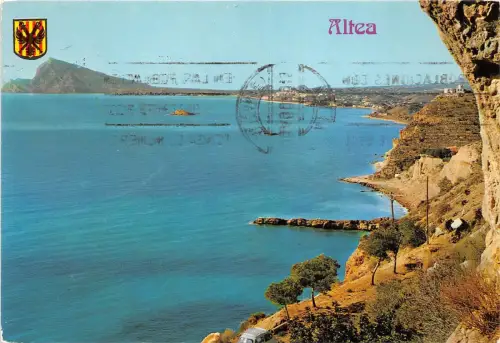 B51206 Altea Alicante panoramica desde la Costa spain