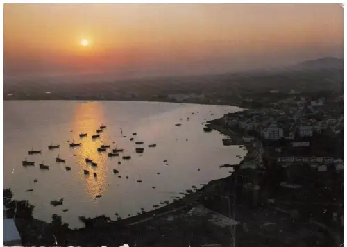 BR15182 Puesta de sol en la bahia Rossas Costa Brava Spanien