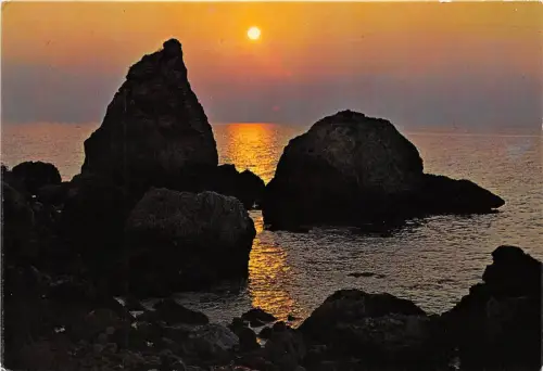 B69645 Kroatien Zagreb Sonnenuntergang