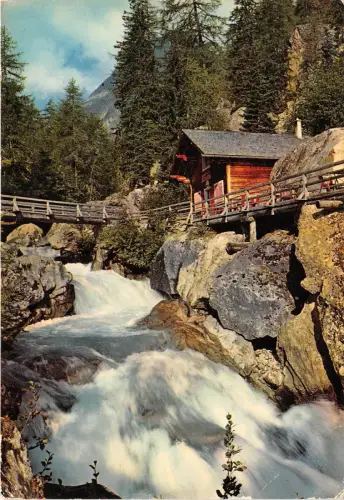 BR906 Frankreich La Cascade a Berard a Vallorcine