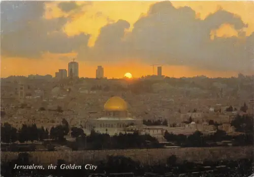 BR3133 Vom Mt. von Oliven, Jerusalem Israel