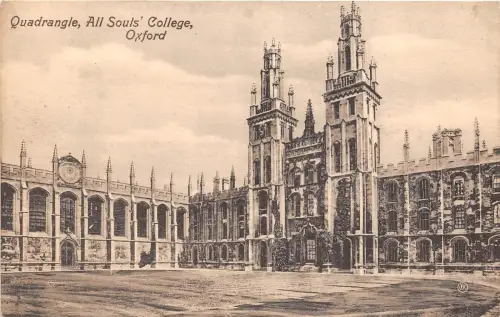 BR58097 Quadrangle All Soul S College Oxford UK