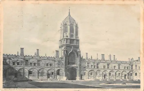 BR80219 christ church oxford uk