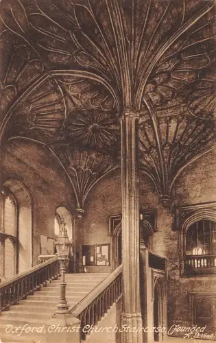 BR94192 Oxford Christ Church Treppe UK
