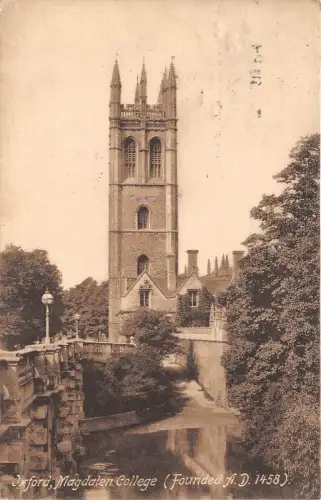 BR58564 Oxford Magdalen College UK