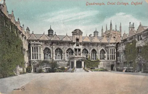 BR80241 Quadrangle Oriel College Oxford UK