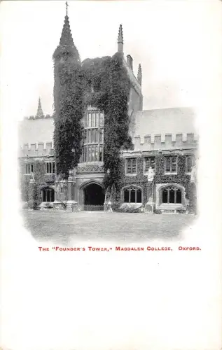 BR94110 the founder s tower magdalen college oxford uk